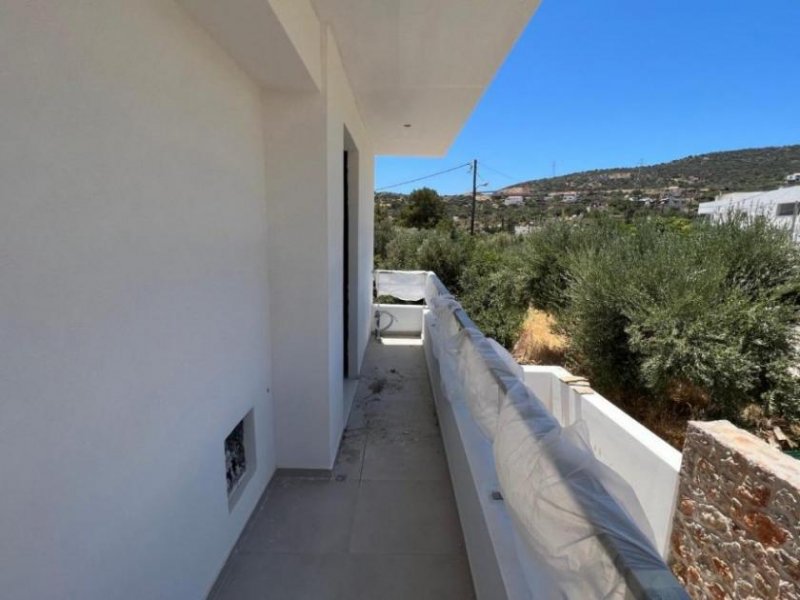 Ammoudara bei Agios Nikolaos MIT VIDEO: Zum Verkauf auf Kreta, Ammoudara: Moderne Villa mit Meerblick, Strand fußläufig erreichbar Haus kaufen